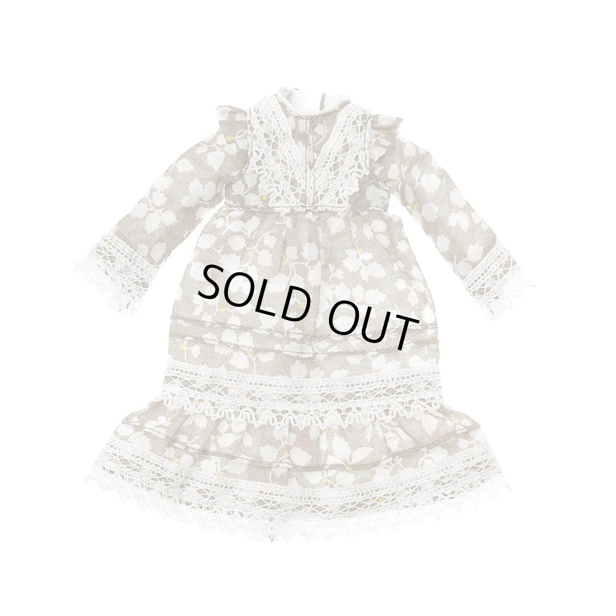 画像1: うさぎぃティードレス　シナモン (1)