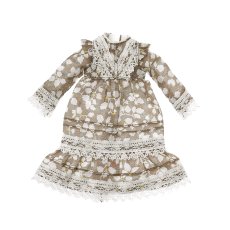 画像1: うさぎぃティードレス　シナモン (1)