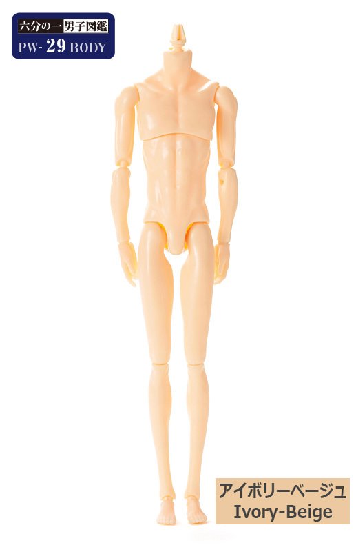 六分の一男子図鑑　アウトフィット② 六分の一男子図鑑 PW-29BODY アイボリーベージュ - PetWORKs Store