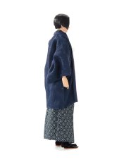 画像3: 六分の一男子図鑑 袴スタイル・蒼黒 エイト  (3)