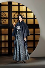 画像8: 六分の一男子図鑑 袴スタイル・蒼黒 エイト  (8)