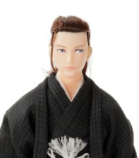 画像2: 六分の一男子図鑑 袴スタイル・蒼黒 ナイン  (2)