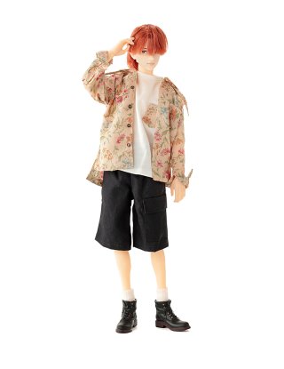 PetWORKs Store 着せ替え人形 momoko, ruruko, 六分の一男子図鑑