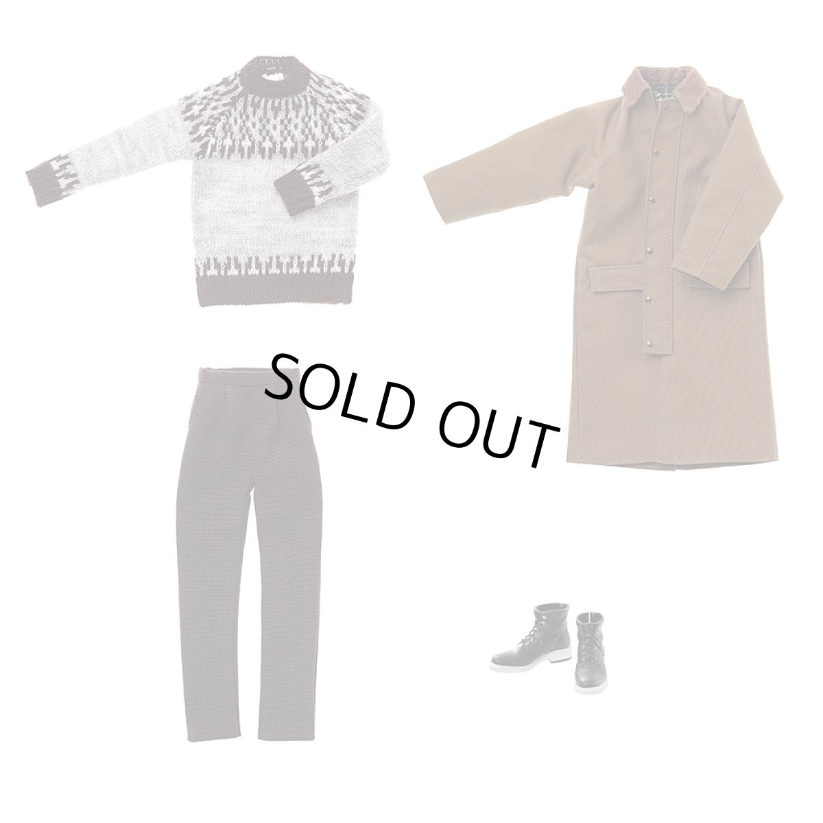 画像10: 六分の一男子図鑑 カジュアルテック ナイン (10)