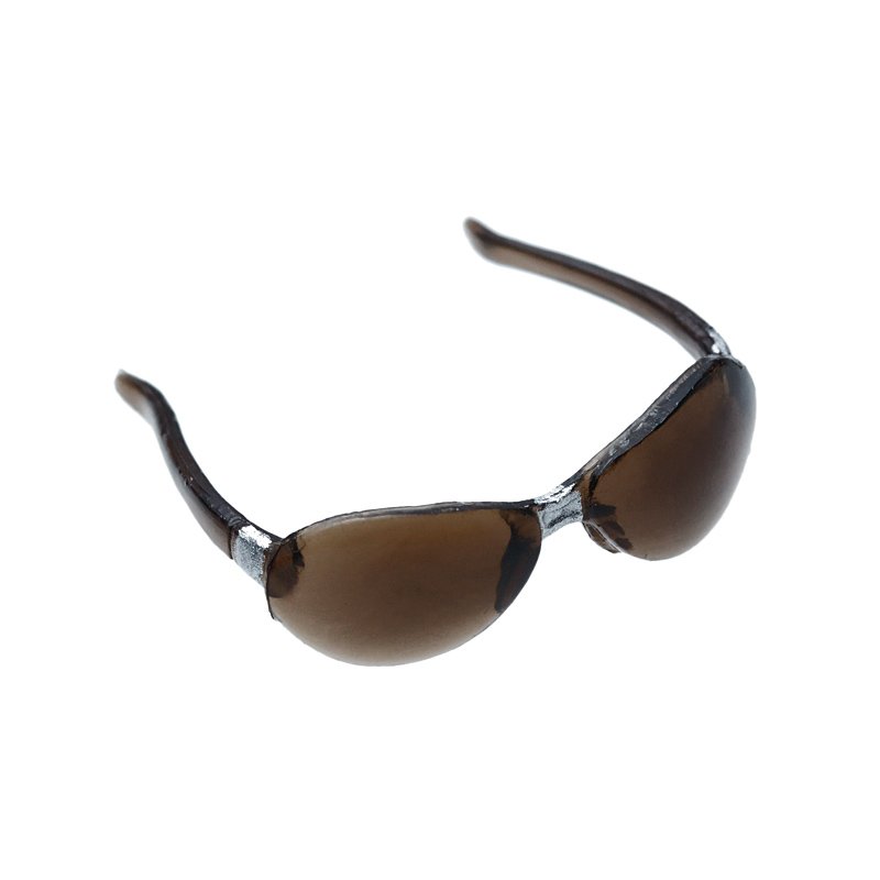 セキグチ製：サングラスA クリアブラック×シルバー（STOC