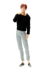 画像3: ショート丈バルキーニット ブラック(mmk)【送料無料】 (3)