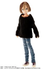 画像4: ショート丈バルキーニット ブラック(mmk)【送料無料】 (4)