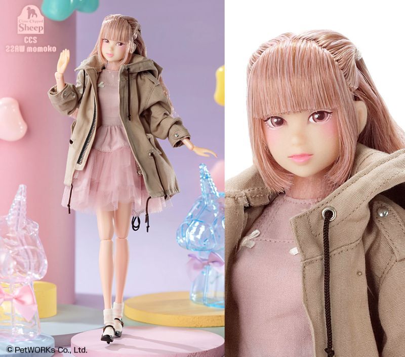 新品未開封 かごの鳥 ruruko girl ペットワークス momoko DOLL 